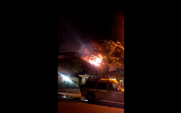 Incendio consumió depósito de artículos de limpieza en zona de Autopista - Megacadena — Últimas Noticias de Paraguay