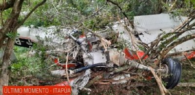 Avioneta impacta contra antena y se estrella: Muere piloto | Noticias Paraguay