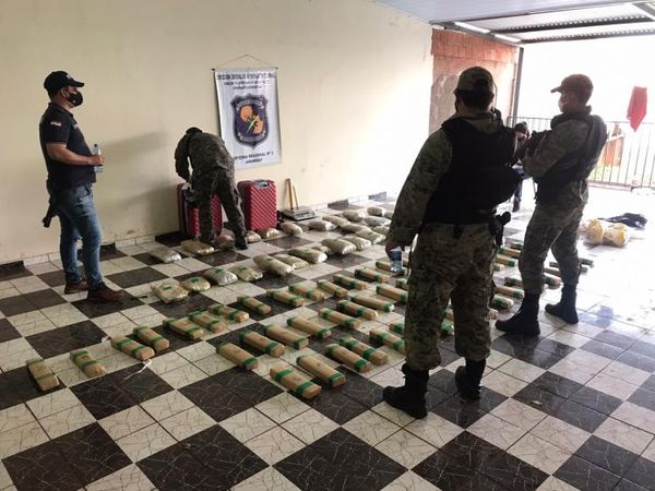Antinarcóticos incautaron 669 kilos de marihuana en María Auxilidora II