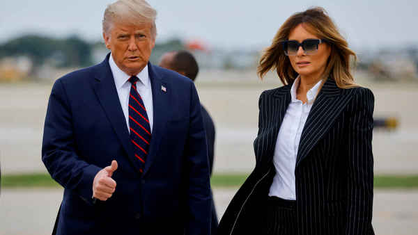 EL PRESIDENTE DONALD TRUMP Y LA PRIMERA DAMA MELANIA TRUMP DAN POSITIVO POR COVID-19
