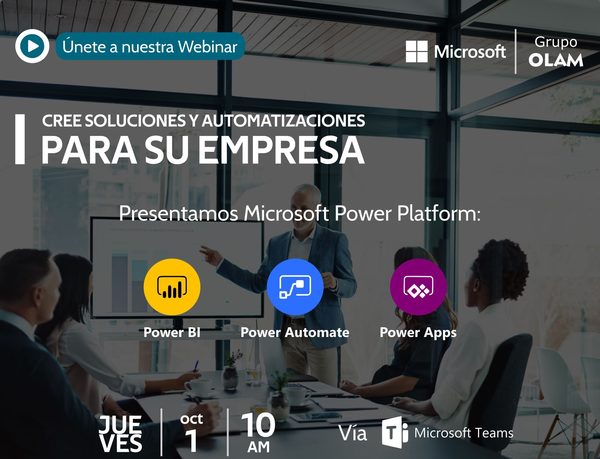 Grupo OLAM y Microsoft presentaron nueva herramienta que permite desarrollar aplicaciones y soluciones de innovación