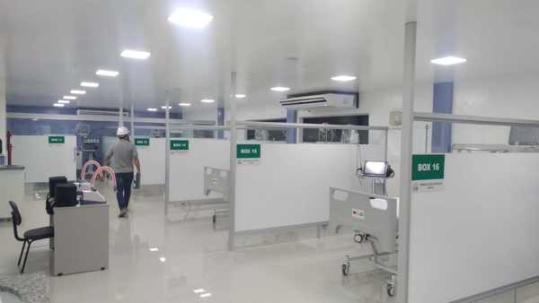Inauguran camas de UTI en el HRCDE