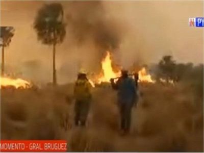 El incendio en General Bruguez se cobra la vida de un octogenario
