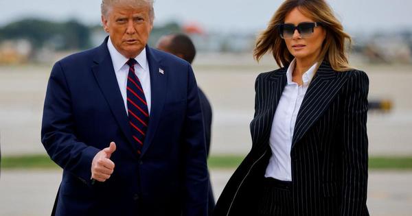 Donald Trump y su esposa resultaron positivos al Covid-19