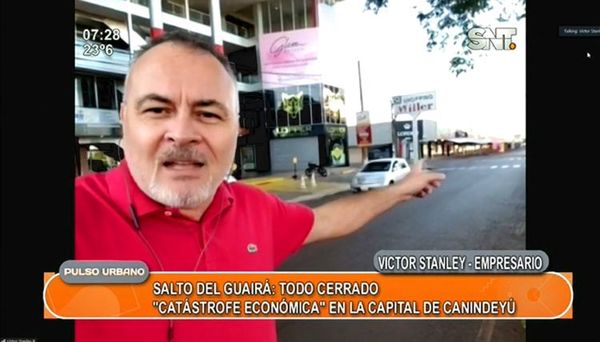 Comerciantes de Salto del Guairá emplazan al presidente
