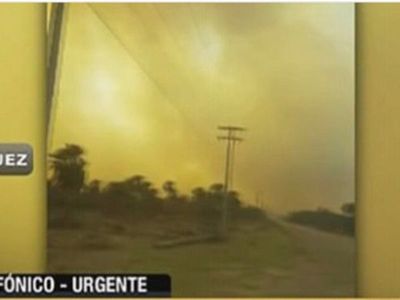 Fue a dar de tomar agua a sus animales y murió calcinado