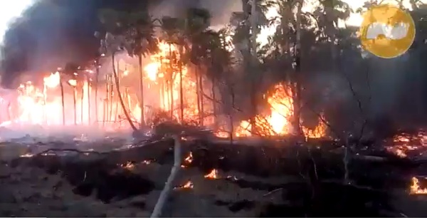 Incendio controlado y sin vividas quemadas en Atyrá, afirma intendente » Ñanduti