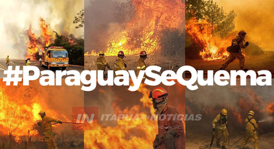 A NIVEL INTERNACIONAL, USUARIOS SE HACEN ECO DE LOS INCENDIOS EN PARAGUAY.