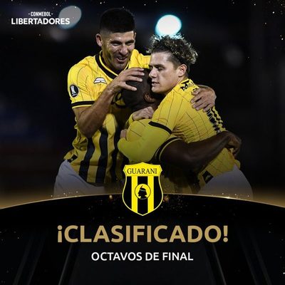 Guaraní no falla y se mete a los octavos de final | OnLivePy