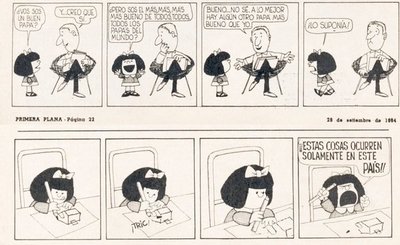 56 años de la primera publicación de Mafalda | OnLivePy