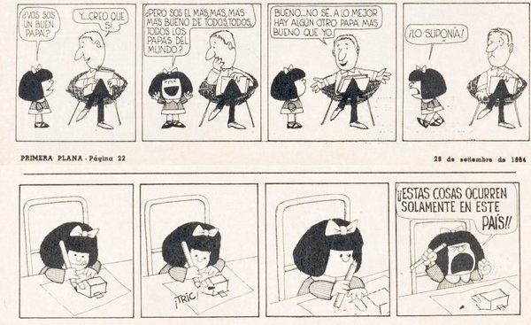 56 años de la primera publicación de Mafalda | OnLivePy