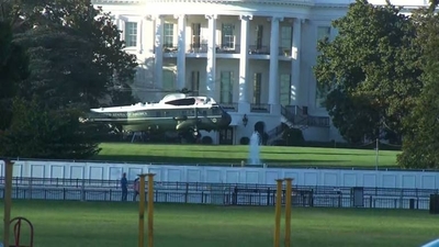 HOY / Trasladan a Trump a un hospital por "precaución"