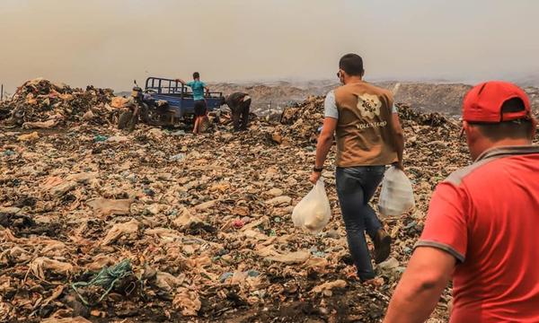 Entregaron 6.600 platos de comida y tapabocas a bomberos y afectados en Cateura - El Trueno