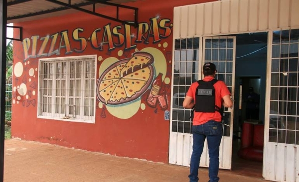 HOY / Senad allana una pizzería donde comercializaban cocaína