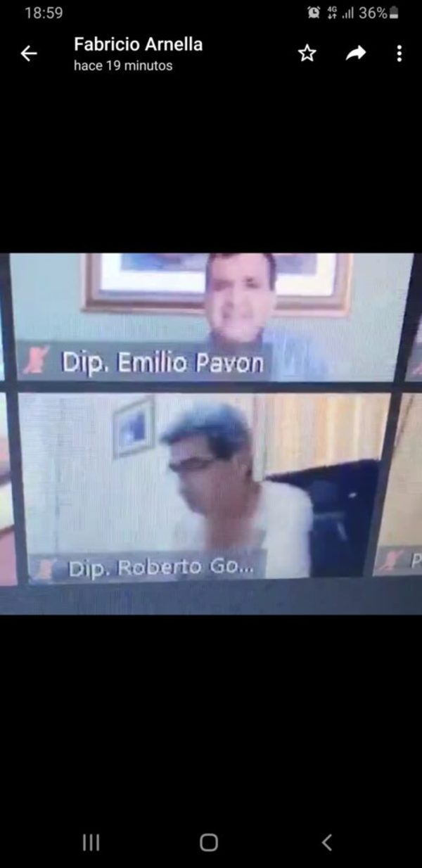Diputado colorado participa de sesión semi desnudo | OnLivePy