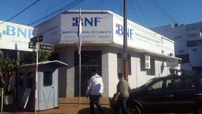 Covid-19: Cierran sucursal del BNF en Pedro Juan Caballero