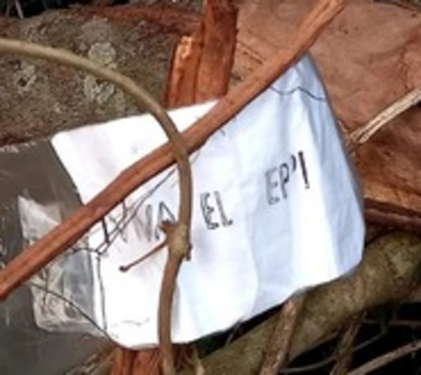 Analizan presunto panfleto del EPP hallado en Concepción - Paraguay.com