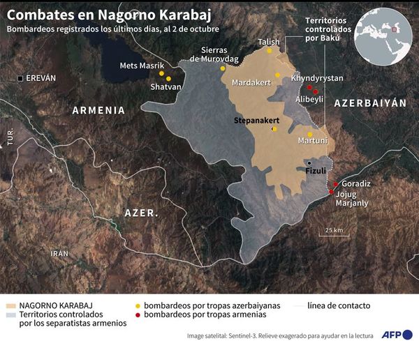 Duros choques en el Cáucaso que se busca evitar que acaben en guerra - Mundo - ABC Color
