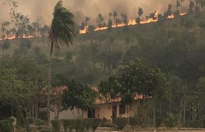 Reportan muerte de dos personas provocada por terribles incendios - Nacionales - ABC Color