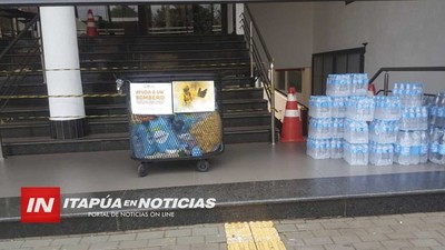 UNAE INICIA CAMPAÑA DE RECOLECCIÓN DE INSUMOS PARA BOMBEROS