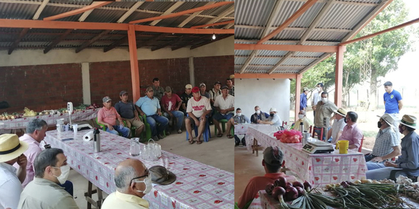 GESTIONAN ENTREGA DE GUÍA DE TRASLADO A PRODUCTORES DE CEBOLLA.