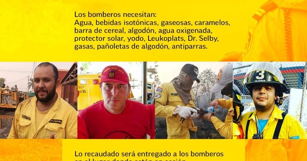 La Nación / Grupo Nación y Multimedia lanzan colecta para ayudar a los bomberos voluntarios