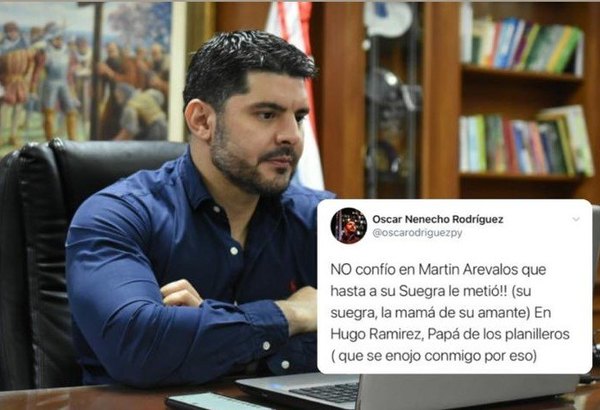 Crónica / Nenecho trató de "gran maricón" al senador Martín Arévalo