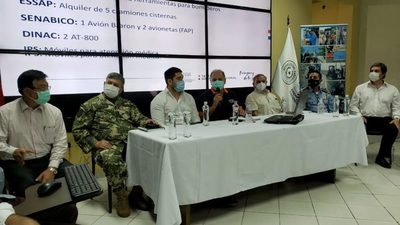 La Itaipú proporcionará vehículos hidrantes para los incendios