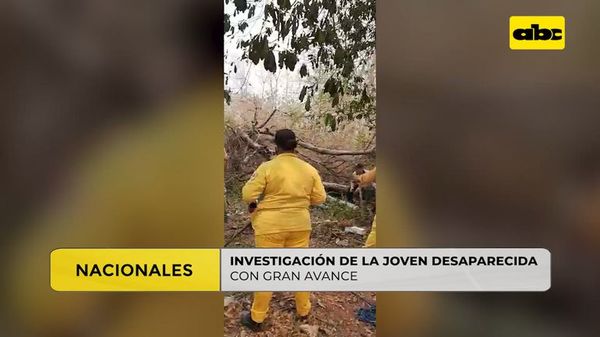 Investigación de la joven desaparecida, con gran avance - ABC Noticias - ABC Color