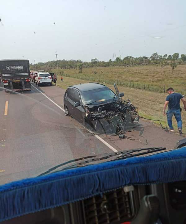 Bacchetta herido pero fuera de peligro tras accidente de tránsito » Ñanduti