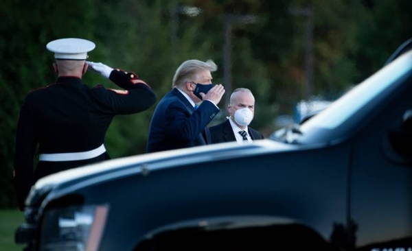 HOY / Próximas 48 horas serán vitales en la recuperación de Donald Trump