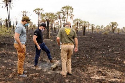 Crónica / Controlaron ya los incendios en Gral. Bruguez