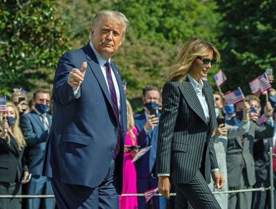 Presidente Trump sigue  hospitalizado por “precaución” - Mundo - ABC Color