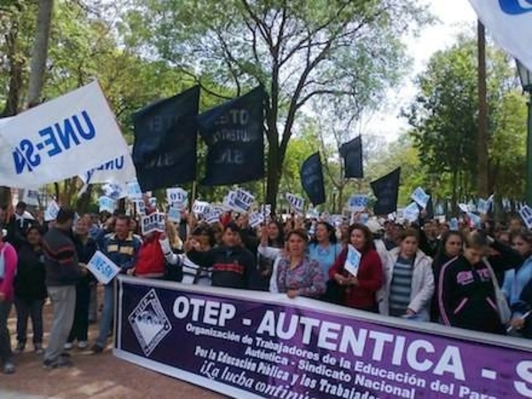 OTEP Auténtica anuncia mitín frente a Hacienda y MEC para este lunes » Ñanduti
