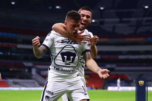 Iturbe marca en el empate de Pumas - Fútbol - ABC Color