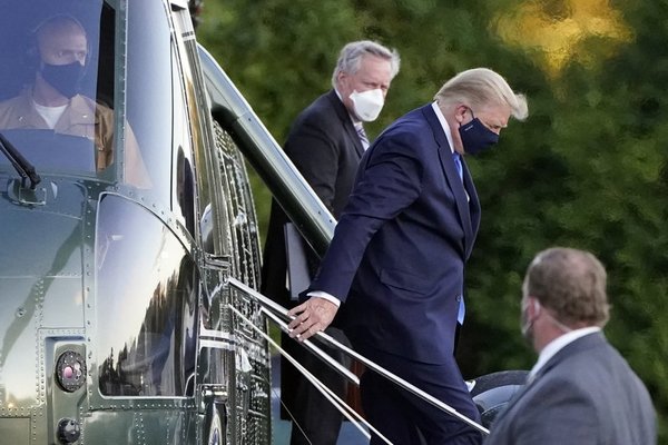Trump “no está todavía fuera de peligro”, admite su médico