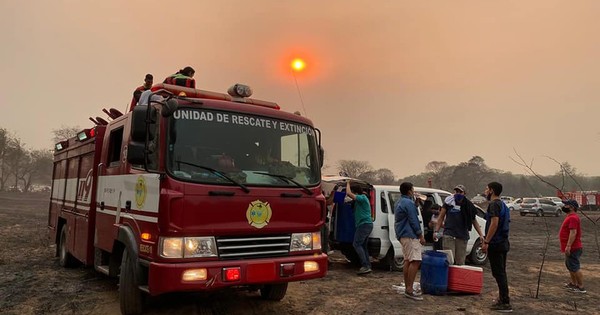 La Nación / Bomberos rescatistas de Capiatá piden ser beneficiados con aporte del Estado