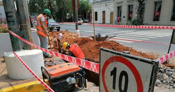 Calles de Asunción serán intervenidas por obras de desagüe cloacal