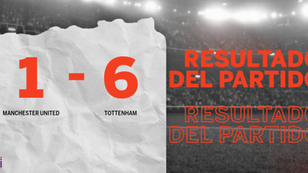 Doblete de Son Heungmin en la goleada de Tottenham frente a Manchester United