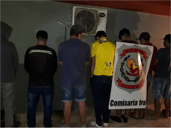 8 personas fueron aprehendidas durante robo a depósito en CDE