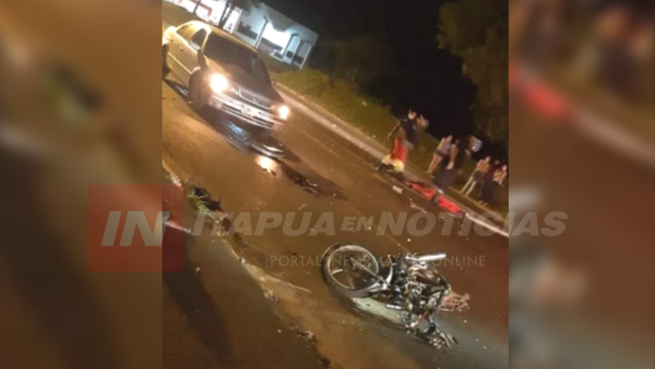 FATAL ACCIDENTE EN PLENO CENTRO DE HOHENAU