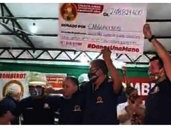 Caaguazú recauda G. 250 millones para los bomberos