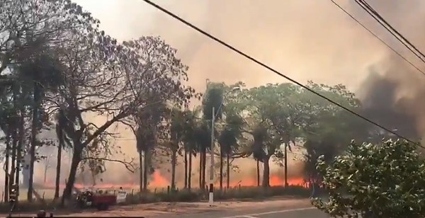 Capitán de bomberos se ratifica: El 90% de los incendios son provocados - ADN Paraguayo