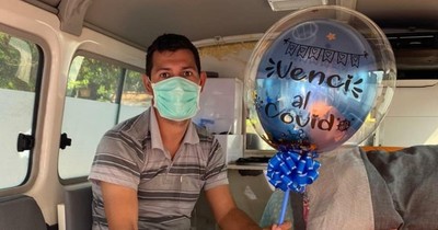 La Nación / Caazapá: joven venció al COVID-19 tras 5 días de internación