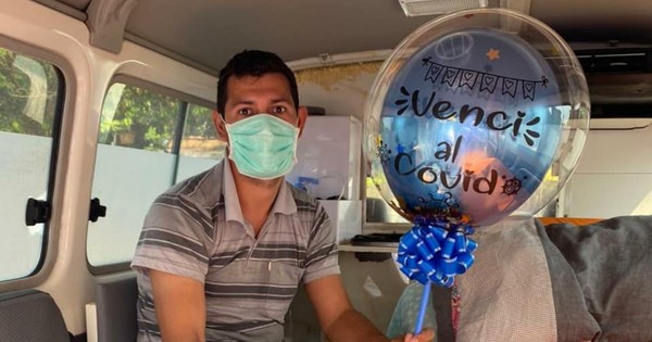La Nación / Caazapá: joven venció al COVID-19 tras 5 días de internación