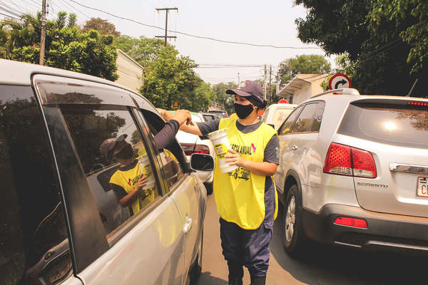 Bomberos de CDE juntan más de G. 200 millones durante colecta