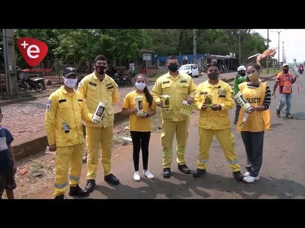 INICIÒ GRAN COLECTA ''BOMBETÒN'' PARA LOS BOMBEROS VOLUNTARIOS.