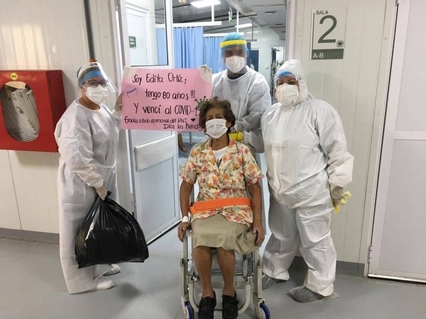 Doña Edita, la guerrera de 80 años que venció al COVID » Ñanduti