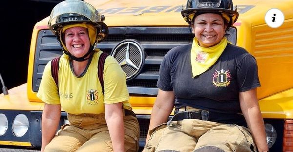 El valiente combate contra el fuego en el país también tiene rostro de mujer - Digital Misiones