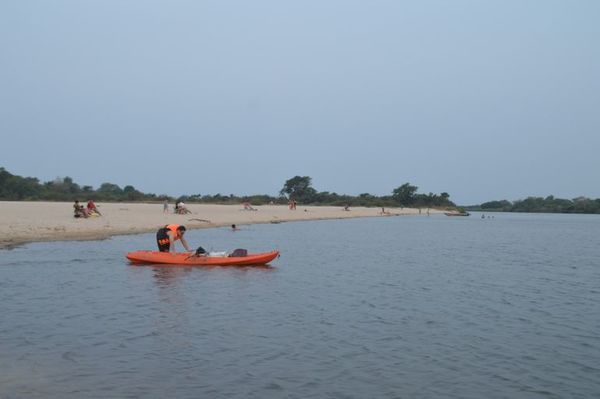 Banco de arena del Jejuí invita al relax en San Pedro - Nacionales - ABC Color